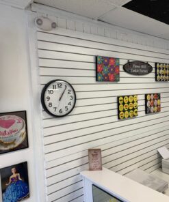 The Ultimate Wall Clock - 14" Atomic, Black, Easy to Read, Perfect for Home, Office, School, Indoor / Outdoor 14” Atomic 39 7126h3 8GIL