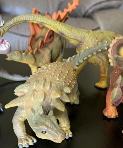 PREXTEX 5 PCS Jumbo Dinosaur Toys Figures Set - Realistic Toy Dinosaurs and Large Dinosaur Toy for Kids and Toddlers Dinosaur Set - Giant Dinosaur Toy 5 Pack - 11-14 Inch Assorted 26 7127FvIDBKL