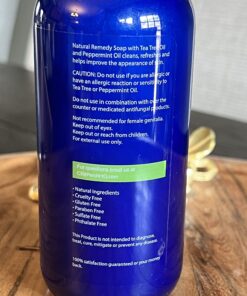 Truremedy Naturals Remedy Tea Tree Oil Body Wash - Body Wash That Helps Body Odor, Ringworm, & Skin Irritations - Tea Tree Soap Body Wash (1 pk, 12 oz) 12 Fl Oz (Pack of 1) 38 7127NNZC6ML