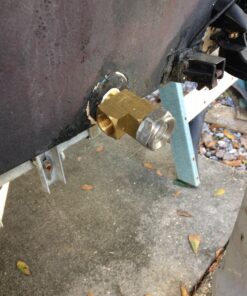 Tidal Wake IP68 Underwater 1/2in Standard Boat Drain Plug LED Light, Brilliant Underwater Lighting in Minutes! No Holes to Drill! Blue 33 7127PfbWANL