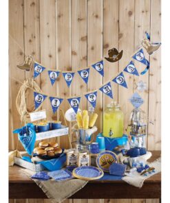 Alternative view of Creative Converting 16 Count Paper Beverage Napkins, Blue Bandana Cowboy