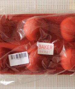 BAKER DEPOT 6 Holes Hot Chocolate Bomb Mold Dome Silicone Mould For Chocolate Cake Jelly Pudding Handmade Soap Round Shape Circle Cake Moulds Dia: 2 1/2 inches, Set of 2 30 71286tiUXML