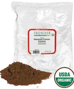 Frontier Co-op Cinnamon Ground, Vietnamese Premium, Certified Organic, Kosher, Non-irradiated | 1 lb. Bulk Bag | Cinnamomum aromaticum 11 7128WMxOnNL
