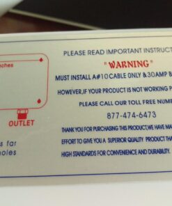 Ecosmart POU 3.5 Point of Use Electric Tankless Water Heater, 3.5KW@120-Volt, 6 x 11 x 3 Inch 16 7128drgCjSL