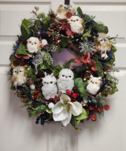 Kurt Adler 1 Set 2 Assorted Brown And White Owl Ornaments,white, grey 22 71299whYN6L