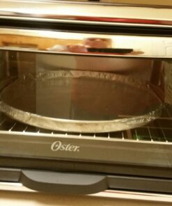 Oster Toaster Oven | Digital Convection Oven, Large 6-Slice Capacity, Black/Polished Stainless 44 712AMQvf7cL