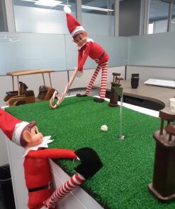 TRUEDAYS Golf Mat - Artificial Turf Golf Mat with Non-Slip Foam - 12“ x 24“ Golf Hitting Mat for Indoor and Outdoor Practice (Includes Rubber Tee Holder and Tees) 12"x24" 35 712AXJeoJ6L