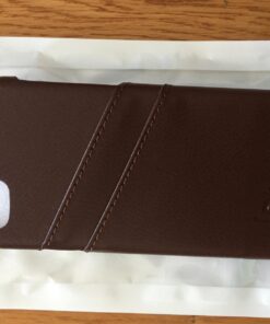 Bastex iPhone 6 Case, Premium Genuine Leather Slim Fit Snap On Executive Wallet Card Case for iPhone 6, 6s Brown 25 712CcMyI5L