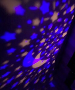 MOKOQI Star Projector Night Lights for Kids, Birthday Gifts for 1-4-6-14 Year Old Girl and Boy, Projection Lamp for Kids Bedroom, Glow in The Dark Stars and Moon for Child Asleep Peacefully- Purple 44 712DtNC2kL
