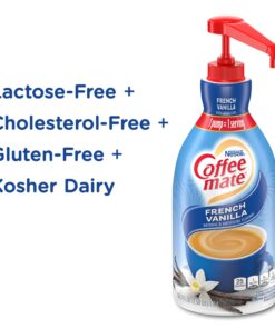 Alternative view of Nestle Coffee mate Coffee Creamer, French Vanilla, Concentrated Liquid Pump Bottle, Non Dairy, No Refrigeration, 50.7 Fl. Oz (Pack of 2)