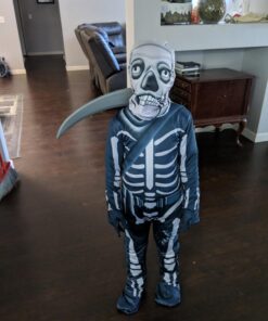 Kangaroo Grim Reaper Scythe Weapon – Prop for Halloween Parties – 40-inch Long Sickle for Kids and Adults – Costume Accessory – Plastic Prop 58 712FqFvLEqL