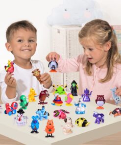 Wind Up Toys, 25pcs Wind-up Animals Flipping Walking Jumping Clockwork Bulk Toys for Kids Chritmas Gift Birthday Party Games Favors Prizes Christmas Goodie Bags Animal wind up toys 23 712GDKXcgWL