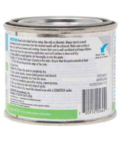 STONETECH Oil Stain Remover, Cleaner for Natural Stone, Grout, & Masonry, 3OZ (88.7ML) Can 26 712GL LuPL 2