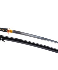 Alternative view of Handmade Sword - 1080/1095 Steel Fully Hand Forged Temper Practical Samurai Katana Sword, Clay Tempered, Full Tang, Sharp, Wooden Scabbard Dragon222