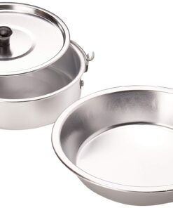 Coleman Camping Cookware | 5-Piece Aluminum Nesting Mess Kit 16 712J8uAT5LL