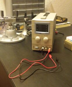 Tekpower TP3005T Variable Linear DC Power Supply, 0-30V @ 0-5A with Alligator Test Leads (110V Input) 36 712JCqlgxmL