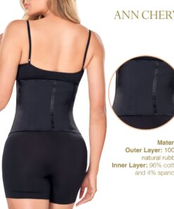 Ann Chery Corset Waist Trainer for Women’s Weight Loss - Colombian Waist Cincher - 2 Hook Latex Body Shaper - Edition 2026 Small Black 12 712JnwbSRPL