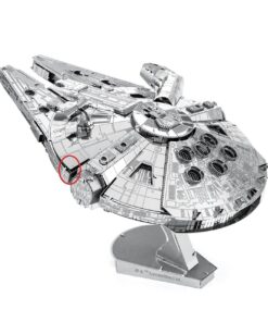 Metal Earth Fascinations ICONX Premium Series Star Wars Millennium Falcon 3D Metal Model Kit 37 712KKfrDSSL