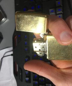 Zippo Brass Pocket Lighters Classic High Polish Brass 37 712L6Whw7TL