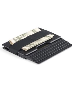 Radix One Slim Wallet - Minimalist Ultralight Polycarbonate Money Clip Black/Black 36 712MVBtXj7L