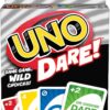 Mattel Games UNO Dare Card Game for Family Night Featuring Challenging and Silly Dares from 3 Different Categories 14 712MgNelVsL