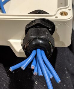 eBoot Plastic Waterproof Adjustable 3.5-13mm Cable Glands Joints, PG7, PG9, PG11, PG13.5, PG16, Pack of 20 16 712MySFcchL