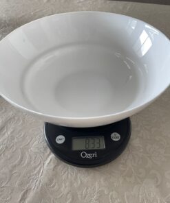 Ozeri Pronto Digital Multifunction Kitchen and Food Scale, All Black 31 712N71HoWfL
