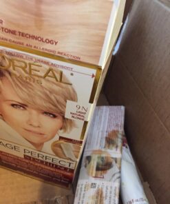 L'Oreal Paris Age Perfect Permanent Hair Color, 9N Light Natural Blonde, 1 kit 1 Count (Pack of 1) 26 712NQH8CgXL