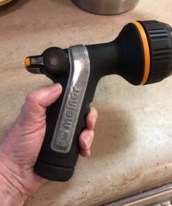 Melnor XT452 XT Metal Nozzle, Multi-Pattern, Heavyweight Thumb Control Basic 21 712NUB1WkqL