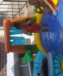 Intex Dinosaur Inflatable Play Center, 98in X 75in X 43in, for Ages 2+ 61 712OPzRQkVL