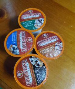 Two Rivers Coffee Flavored Coffee Pods Compatible with Keurig K Cup Brewers, Assorted Variety Pack Flavored Coffee, 40 Count Assorted Flavored Variety 40 Count (Pack of 1) 39 712PKwooQrL