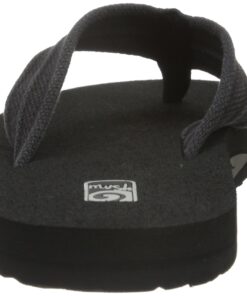 Teva Men's Mush II Canvas Flip-Flop 10 Drizzle 14 712QjISnZhL