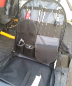 Custom Leathercraft1132 75-Pocket Tool Backpack 102 712QyeSXL