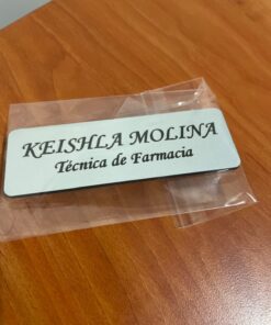 Business Name Tag/ID Badge Custom Engraved, Magnet, Pin, Screws or Tape - Size Choices - Lasercrafting Name Badges and Name Tags for Classroom, Business, Office 31 712RZtx ML