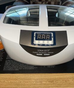 iSonic P4820-WSB Commercial Ultrasonic Cleaner, 2.6Qt/2.5L/White Color, Stainless Steel Wire Mesh Basket, 110V 02. P4820-WSB 16 712RqODmYYL