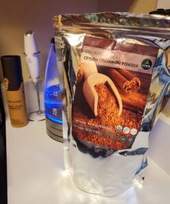 Ceylon Cinnamon Powder (1lb), Ground Premium Quality by Naturevibe Botanicals | Gluten-Free, Keto Friendly & Non-GMO (16 ounces) 1 Pound (Pack of 1) 31 712RzDmaibL