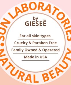 Sun Laboratories By Giesee Dark Sunsation Tinted Self Tanning Lotion 8 oz | Fake Tan, Self Tan, Self Tanner | Organic, Non Toxic Body Bronzer & Face Tanning Lotion | Sunless Tan, Instant Natural Tan, 8 Ounce Very Dark 23 712SGLVdq6L