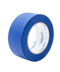 Alternative view of 6 Pack 1.88 Inch Blue Painters Tape, Medium Adhesive That Sticks Well but Leaves No Residue Behind, 60 Yards Length, 6 Rolls, 360 Total Yards
