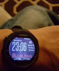 Garmin 010-01614-00 Forerunner 735XT, Multisport GPS Running Watch With Heart Rate, Black/Gray 27 712TSQqSgL