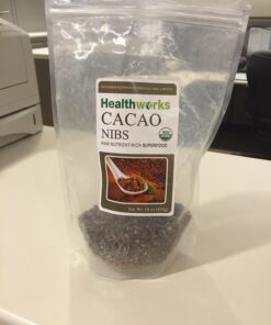 Healthworks Cacao Nibs Raw Organic (16 Ounces / 1 Pound) | Criollo Bean | Unsweetened Chocolate Substitute | Certified Organic | Keto, Vegan & Non-GMO | Antioxidant 31 712TjSzwzZL