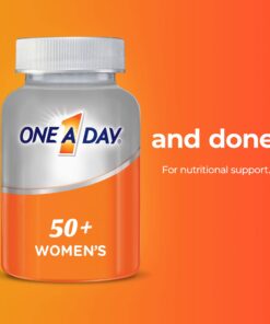 One A Day Women’s 50+ Multivitamins, Supplement with Vitamin A, Vitamin C, Vitamin D, Vitamin E and Zinc for Immune Health Support, Calcium & More , Tablet, 175 Count 175 Count (Pack of 1) 20 712TpxJ5qNL