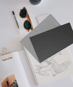 MyArtscape Graphite Transfer Paper - 9" x 13" - 50 Sheets - Waxed Carbon Paper for Tracing (Black) 28 712TtVmUjtL