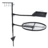 Sunnydaze Swiveling Dual-Grill Campfire Cooking Grate System - Includes 2 Height-Adjustable Grates and 1 Ground Stake 59 712U7MVtVvL