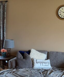 Sun Zero Kara Floral Print Energy Efficient Rod Pocket Single Curtain Panel, 54" x 84", Stone 54" x 84" 42 712UjQB8VYL