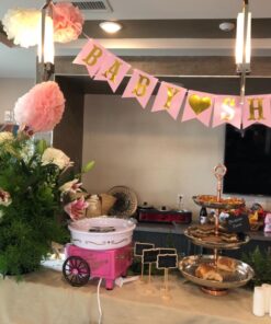 Nostalgia Vintage Hard and Sugar Free Countertop Original Cotton Candy Maker, Includes 2 Reusable Cones And Scoop – Pink, Main 40 712VxIzt3xL