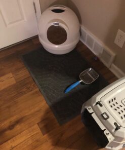 Chi-buy The Latest Update Metal Cat Litter Scoop POLISHING Blue Handle,Aluminum Alloy with TABS/Round Teeth Pet Kitty Litter Scooper 28 712WBcfJwOL