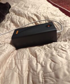 ROMOSS Power Bank 60000mAh High-Capacity Portable Charger, Power Station, 22.5W Fast Charging, PD 3.0, USB C, 4 Outputs & 3 Inputs with LCD Display for iPhone, Android Travel and Outdoors Black 46 712WOqCpoYL