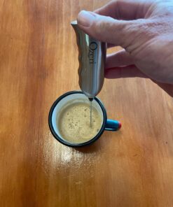 Ozeri Deluxe Milk Frother and Whisk in Stainless Steel with Stand and 4-Frothing Attachments 41 712WxW4NkQL