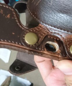 MegaGear "Ever Ready" Leather Camera Case – Easy to Install, Tripod and Peripheral Friendly Accessory – Compatible with Sony Alpha A6000, A6300 (Dark Brown) Dark Brown 35 712WyqS5sVL