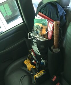 Uncle Mike's Standard Car Seat Organizer Side-Armor Car Seat Black Organizer 1,124 cu in /18.4 L, Poly Bag 53561 16 712XIEkbD2L